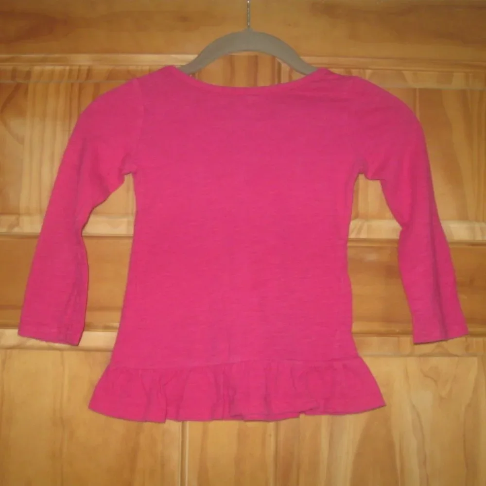 5/$20 Girls Children's Place Pink Long Sleeve Shirt